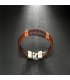 MJ041 - Double leather Men's bracelet